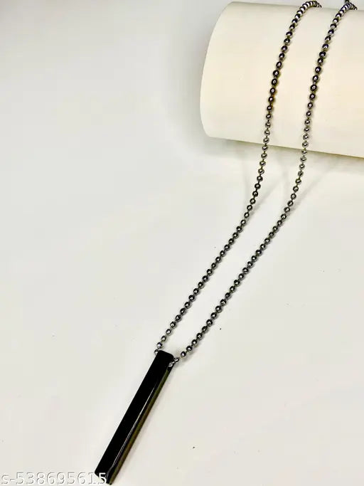 men high quality mat black pendant