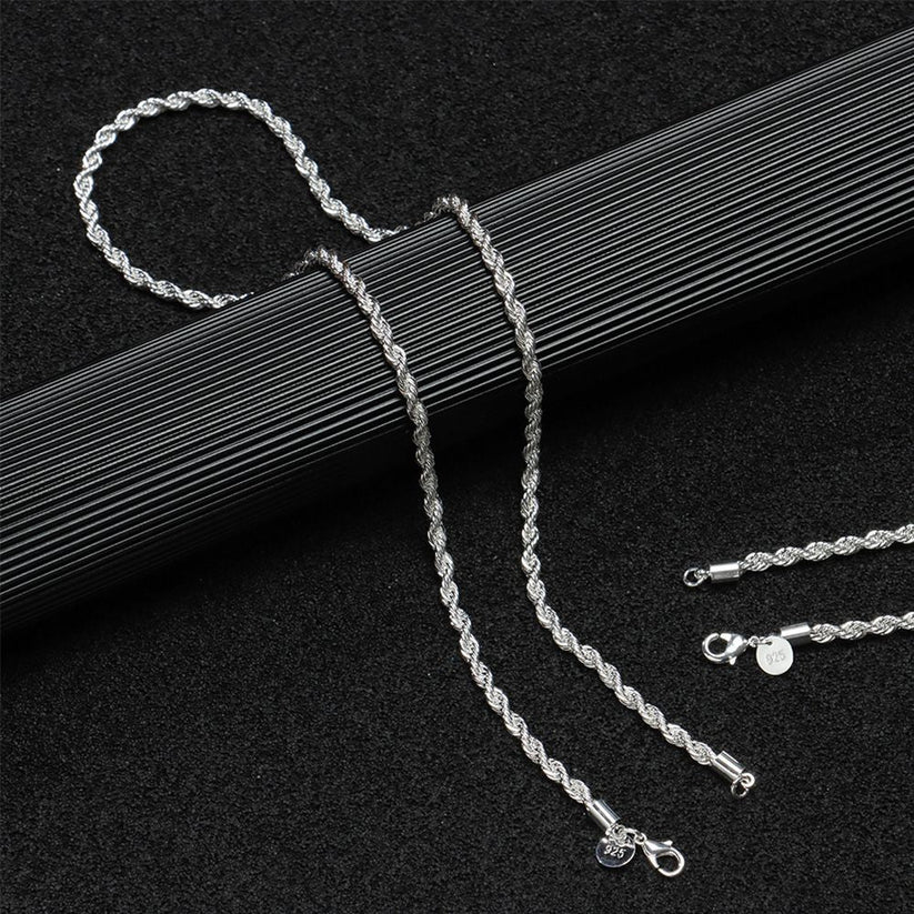 Premium Stainless Steel Rope Chain – Men & Women